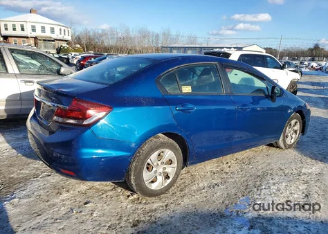 2015 Honda Civic Lx из США, поврежденный, VIN 19XFB2F53FE280841